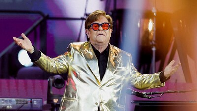 Elton John revealed last year he had lost vision in one of his eyes. (Reuters)