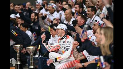 Red Bull’s Max Verstappen delivered a blistering lap out in the dying seconds to seize a sensational pole at the Japanese Grand Prix. (AFP) Red Bull’s Max Verstappen delivered a blistering lap out in the dying seconds to seize a sensational pole at the Japanese Grand Prix. (AFP)