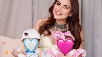 Last year, Shraddha, best known for her performance in Kundali Bhagya, and her husband Rahul Nagal, become proud parents to twins-- a baby boy and a girl. (Instagram) Last year, Shraddha, best known for her performance in Kundali Bhagya, and her husband Rahul Nagal, become proud parents to twins-- a baby boy and a girl. (Instagram)
