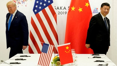 US President Donald Trump on Monday threatened huge additional tariffs on imports from China if Beijing did not withdraw its retaliation plans. (REUTERS)