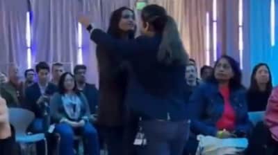 Microsoft engineer Vaniya Agrawal was escorted out after disrupting a company event Microsoft engineer Vaniya Agrawal was escorted out after disrupting a company event