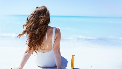 Hair quality may be affected by the saltwater as you head to the beach this summer. (Shutterstock) Hair quality may be affected by the saltwater as you head to the beach this summer. (Shutterstock)