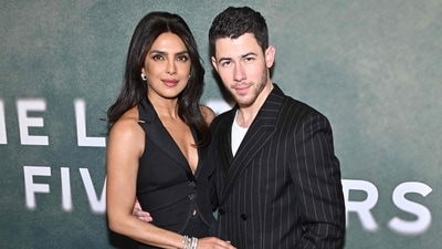 Priyanka Chopra and Nick Jonas attended The Last Five Years musical. (AFP ) Priyanka Chopra and Nick Jonas attended The Last Five Years musical. (AFP )