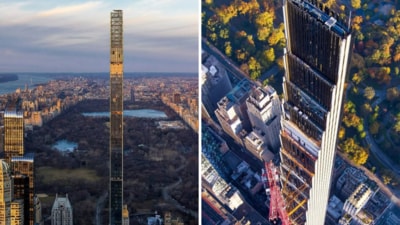 The luxury quadplex spans floors 80 to 83 of Steinway Tower in Manhattan. (Instagram/skyscraperengineering) The luxury quadplex spans floors 80 to 83 of Steinway Tower in Manhattan. (Instagram/skyscraperengineering)