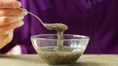 Should you have pre-soaked chia seeds? (Shutterstock) Should you have pre-soaked chia seeds? (Shutterstock)