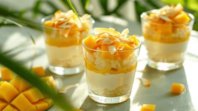 Mango Sago (Light Orange Bean) Mango Sago (Light Orange Bean)
