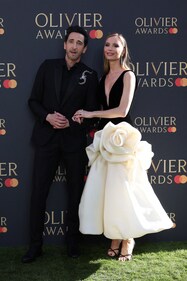 Adrien Body and Georgina Chapman Adrien Body and Georgina Chapman