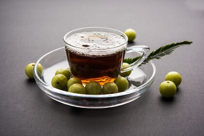 Amla or Indian Gooseberry tea is a powerhouse of digestive benefits, making it an excellent choice for gut health. (Shutterstock) Amla or Indian Gooseberry tea is a powerhouse of digestive benefits, making it an excellent choice for gut health. (Shutterstock)