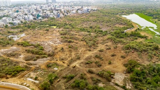 The Telangana government's plan to create IT infrastructure at Kancha Gachibowli has sparked protests by UoH Students' Union. (PTI)