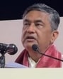 Ashishkumar Chauhan, MD & CEO, National Stock Exchange, addressing the gathering at the IIM-Jammu.