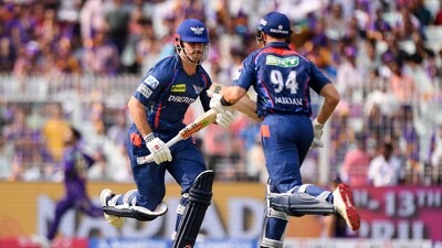 Mitchell Marsh and Aiden Markram (ANI) Mitchell Marsh and Aiden Markram (ANI)