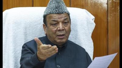 Abdul Rahim Rather, Jammu and Kashmir assembly speaker. (HT File) Abdul Rahim Rather, Jammu and Kashmir assembly speaker. (HT File)