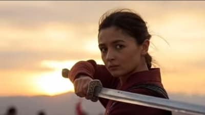 Alia Bhatt as fearless Mulan from the Disney world. (Ai TOT) Alia Bhatt as fearless Mulan from the Disney world. (Ai TOT)