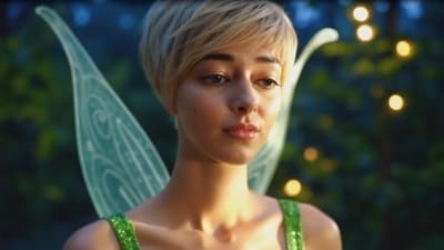 Ananya Panday sparkles with charm as Tinker Bell in this reimagining. (Ai TOT) Ananya Panday sparkles with charm as Tinker Bell in this reimagining. (Ai TOT)