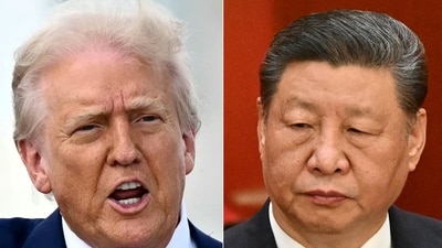 The world received a clear message from President Xi Jinping's swift response to Donald Trump's massive tariffs: China is prepared to fight a trade war if the US so desires. (AFP) The world received a clear message from President Xi Jinping's swift response to Donald Trump's massive tariffs: China is prepared to fight a trade war if the US so desires. (AFP)