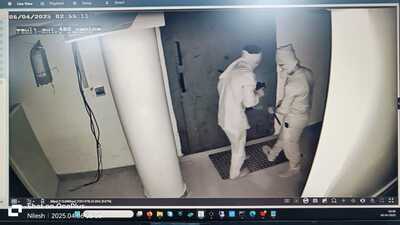 Chandigarh Police said they were alerted by the bank’s surveillance team about suspicious activity on the bank premises. (HT)