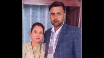 Deepak Kumar and his wife Shivani (File)