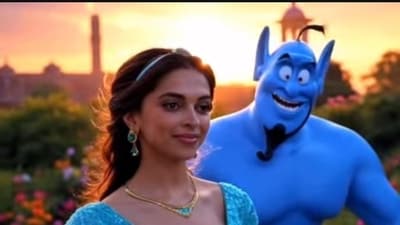 Deepika Padukone shines as Jasmine from Aladdin in this stunning reimagining. (Ai TOT) Deepika Padukone shines as Jasmine from Aladdin in this stunning reimagining. (Ai TOT)
