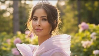 Katrina Kaif enchants as Sleeping Beauty in this captivating reimagining. (Ai TOT) Katrina Kaif enchants as Sleeping Beauty in this captivating reimagining. (Ai TOT)