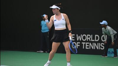 Lulu Sun registered a straight-sets win over Sahaja Yamalapalli in the in the Asia/Oceania Group 1 stage at the Billie Jean King Cup (MSLTA) Lulu Sun registered a straight-sets win over Sahaja Yamalapalli in the in the Asia/Oceania Group 1 stage at the Billie Jean King Cup (MSLTA)