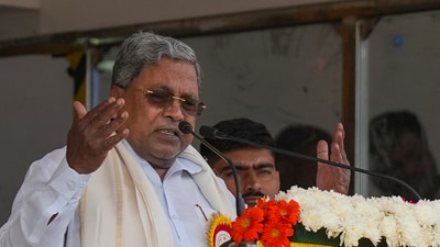 Karnataka Chief Minister Siddaramaiah. (PTI) Karnataka Chief Minister Siddaramaiah. (PTI)
