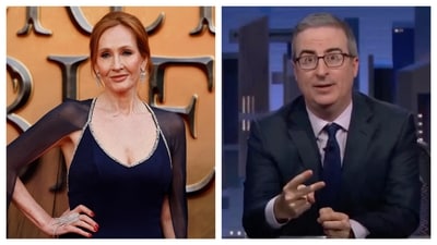 JK Rowling and John Oliver are fighting over trans athletes rights to participate in sports JK Rowling and John Oliver are fighting over trans athletes rights to participate in sports