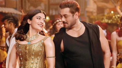 Sikandar box office collection day 9: Rashmika Mandanna and Salman Khan in a still from the film. Sikandar box office collection day 9: Rashmika Mandanna and Salman Khan in a still from the film.