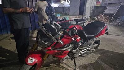 The model of bike weighs roughly between 164kg and 181 kg, according to the manufacturer. (HT Photo) The model of bike weighs roughly between 164kg and 181 kg, according to the manufacturer. (HT Photo)