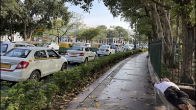 This tree-lined path makes for a leisurely stroll. (HT Photo)