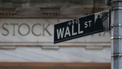 All major US stock market indices jumped above 3 per cent today after a crash in the markets on Monday (REUTERS)