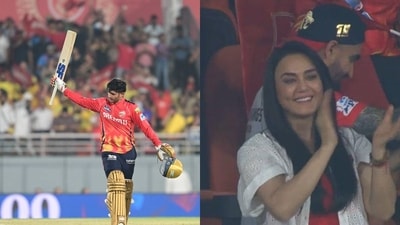 IPL 2025, PBKS vs CSK: Left-handed Priyansh Arya scored a memorable century against Chennai Super Kings. (Hindustan Times/Screengrab JioHotstar) IPL 2025, PBKS vs CSK: Left-handed Priyansh Arya scored a memorable century against Chennai Super Kings. (Hindustan Times/Screengrab JioHotstar)