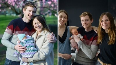 The first child born in the UK through womb transplant. (wombtransplantuk.org)