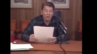 Ronald Reagan was also a republican and served as the United States' 40th president from 1981-89. (X/@ChineseEmbinUS) Ronald Reagan was also a republican and served as the United States' 40th president from 1981-89. (X/@ChineseEmbinUS)