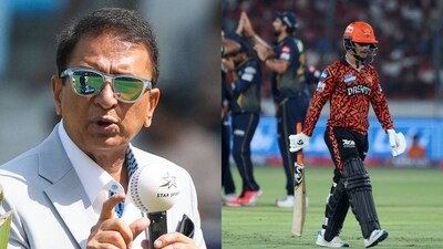 Sunil Gavaskar is not happy with the way SRH are performing in IPL 2025 Sunil Gavaskar is not happy with the way SRH are performing in IPL 2025