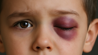 six-year-old boy's eye has been damaged after a Karnataka teacher allegedly threw a stick at him in the classroom. (Pic for representation) six-year-old boy's eye has been damaged after a Karnataka teacher allegedly threw a stick at him in the classroom. (Pic for representation)