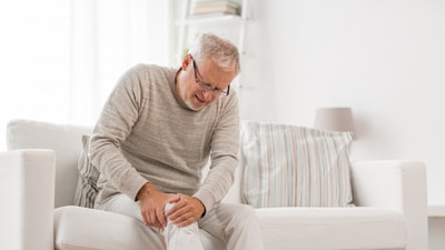 Knee strength go down as one ages. (Shutterstock) Knee strength go down as one ages. (Shutterstock)