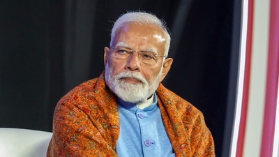 PM Modi affirmed that India will soon become the third-largest economy in the world. (PTI)