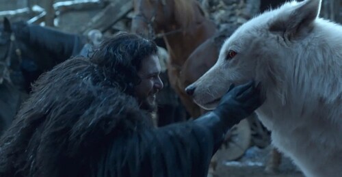 A screenshot from the Game of Thrones