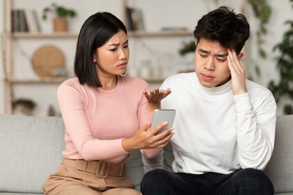 Following inappropriate accounts on social media is also one of the problematic micro-cheating signs. (Shutterstock) Following inappropriate accounts on social media is also one of the problematic micro-cheating signs. (Shutterstock)