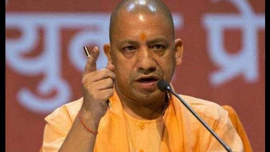 An IBM delegation met Uttar Pradesh CM Yogi Adityanath in Lucknow on April 8. (HT file)