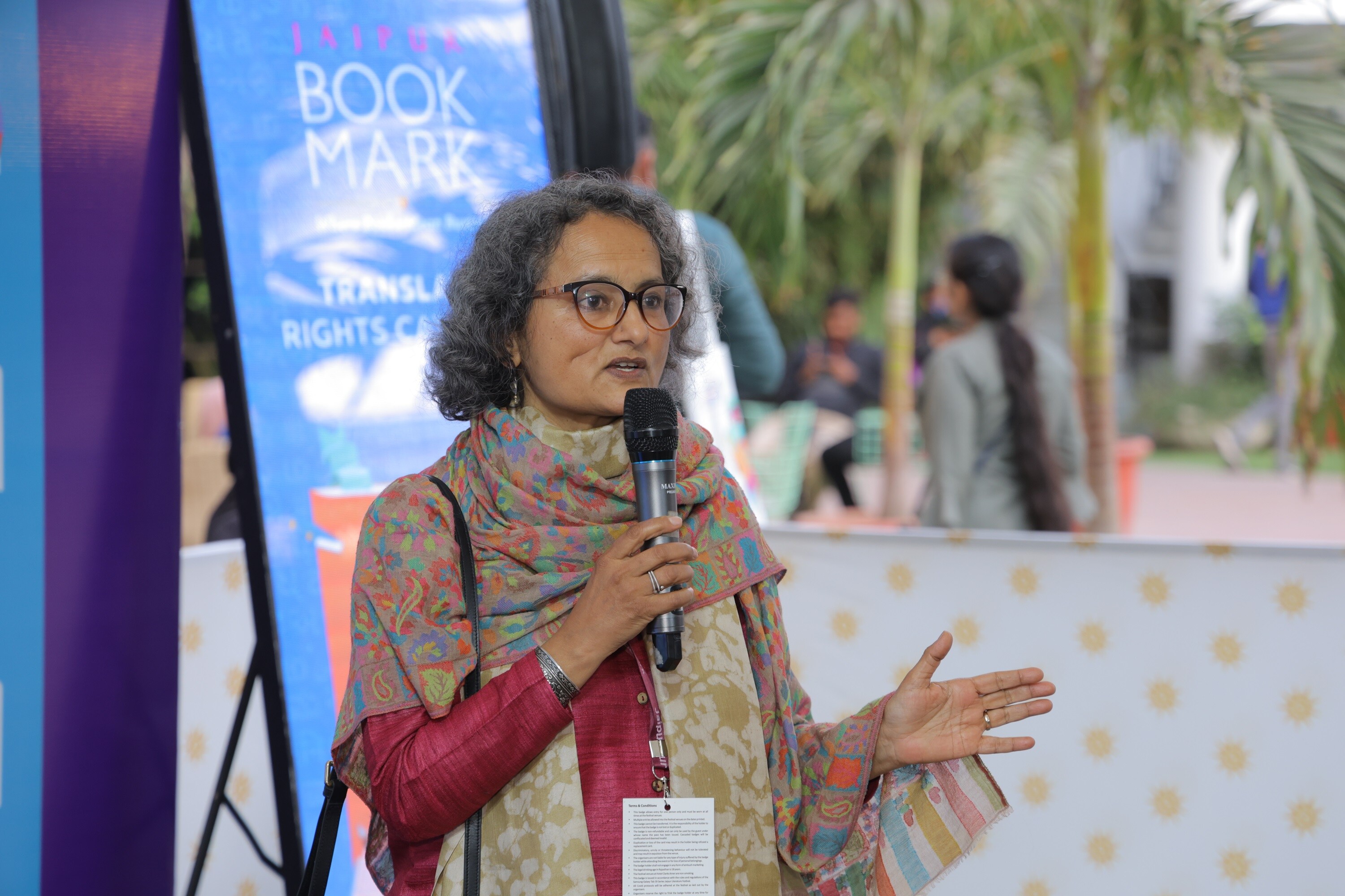 JBM Director Manisha Chaudhry (Courtesy Jaipur BookMark) JBM Director Manisha Chaudhry (Courtesy Jaipur BookMark)