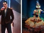Taking to Instagram on Wednesday, Akshay Kumar shared the poster where he is posing as a Kathakali dancer to promote his upcoming film Kesari Chapter 2. (Instagram) Taking to Instagram on Wednesday, Akshay Kumar shared the poster where he is posing as a Kathakali dancer to promote his upcoming film Kesari Chapter 2. (Instagram)