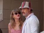 Travis Kelce and Taylor Swift are still together, dismissing breakup rumours. (Photo by TIMOTHY A. CLARY / AFP) Travis Kelce and Taylor Swift are still together, dismissing breakup rumours. (Photo by TIMOTHY A. CLARY / AFP)