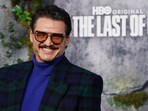 Pedro Pascal arrives at the season two premiere of "The Last of Us" on Monday, March 24, 2025, at TCL Chinese Theatre in Los Angeles. 