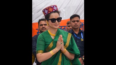 BJP MP Kangana Ranaut. (PTI)