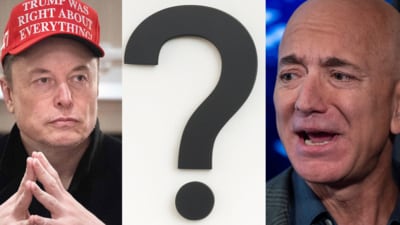 Elon Musk and Jeff Bezos lost billions this year. (AP and Grok) Elon Musk and Jeff Bezos lost billions this year. (AP and Grok)