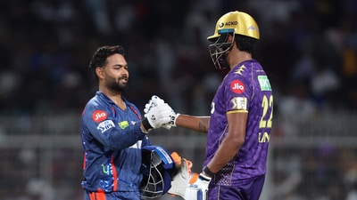 LSG beat KKR by four runs on Tuesday (REUTERS)