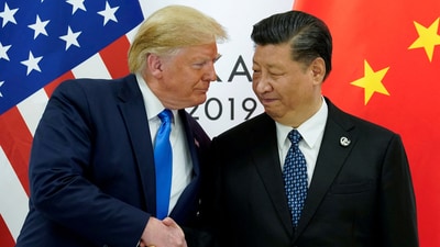 US President Donald Trump accused China of "ripping off" his country. (Reuters)