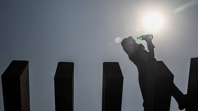 Temperature has been on the rise in Delhi and other parts of India. (AFP) Temperature has been on the rise in Delhi and other parts of India. (AFP)