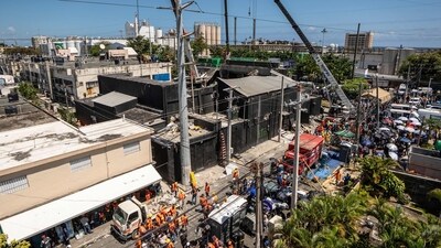 Personnel from civil defense and firefighters work at the Jet Set nightclub following the collapse of its roof in Santo Domingo on April 8, 2025. (AFP) Personnel from civil defense and firefighters work at the Jet Set nightclub following the collapse of its roof in Santo Domingo on April 8, 2025. (AFP)